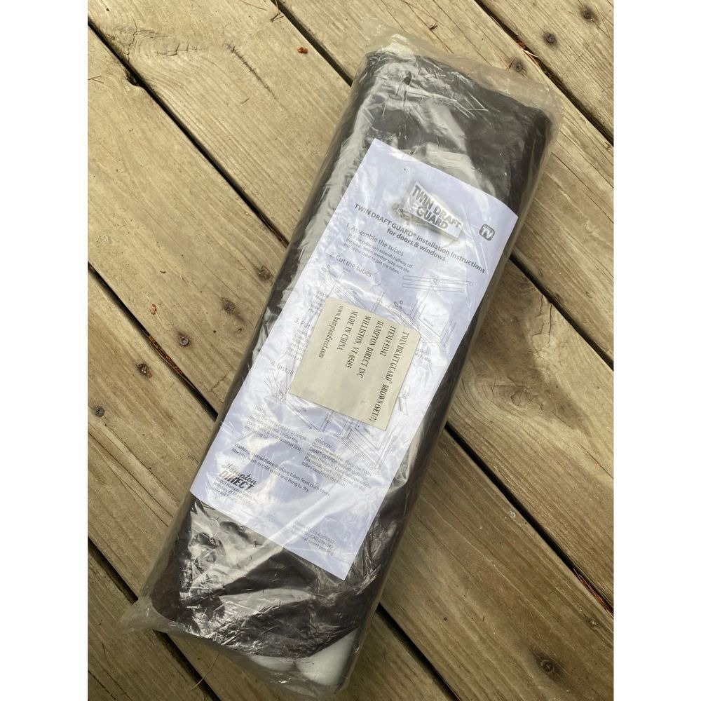 Twin draft guards. New without box. As seen on TV